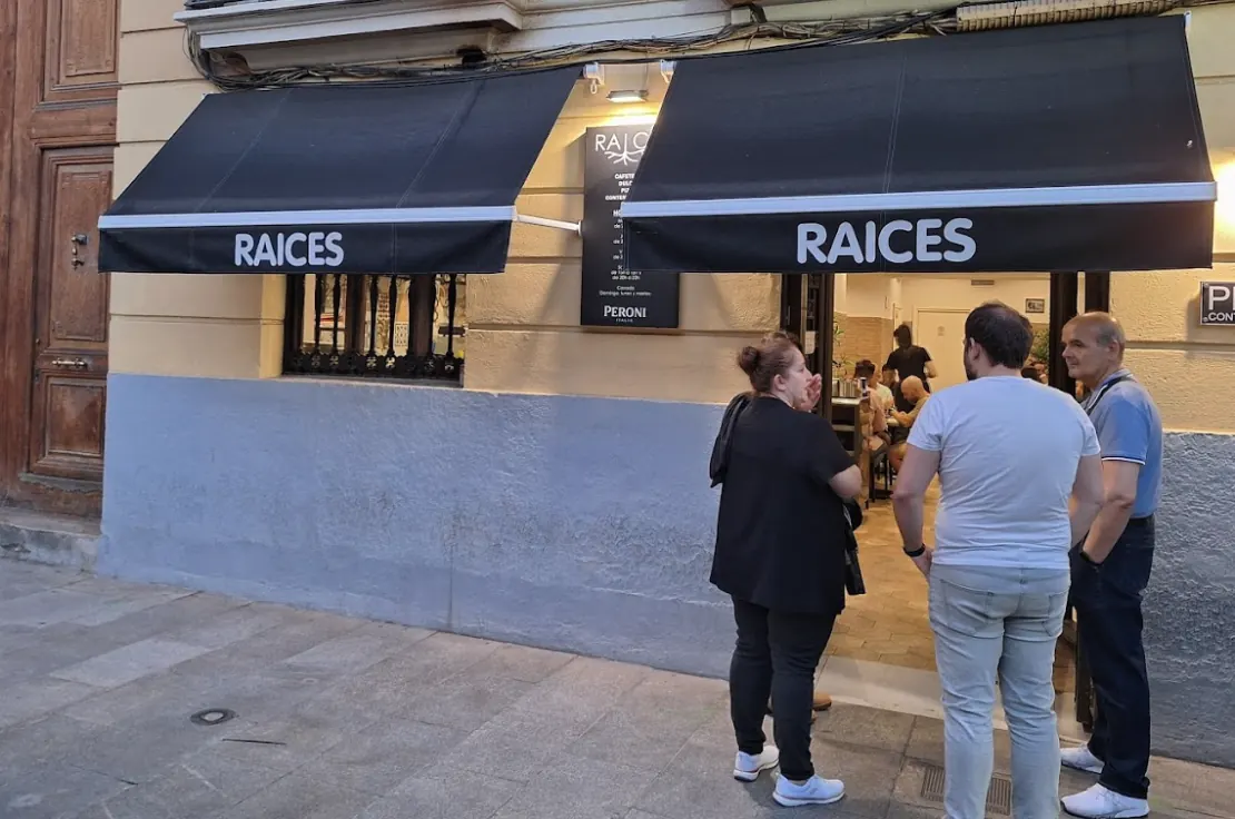 RAICES, restaurante cerca de los apartamentos 87 Llaves en Valencia